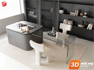 Kitchen island Skp Files